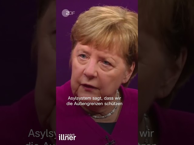 ⁣Was mit "Wir schaffen das" gemeint war | #Merkel #Illner #Shorts