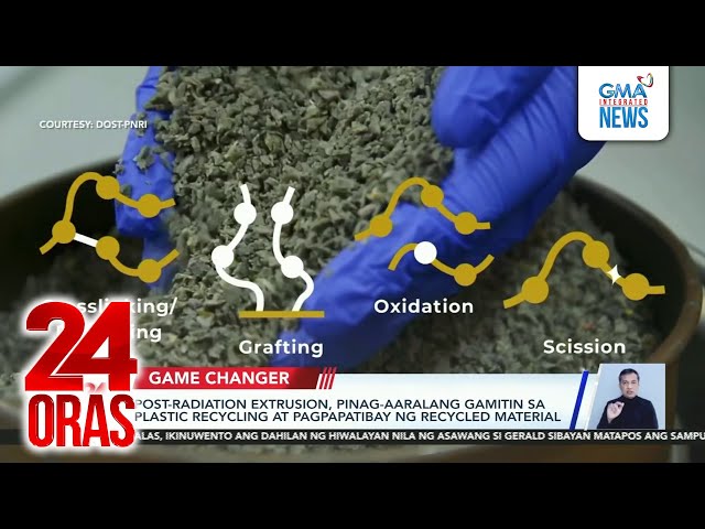 ⁣POST-RADIATION EXTRUSION PARA SA PLASTIC RECYCLING | 24 Oras