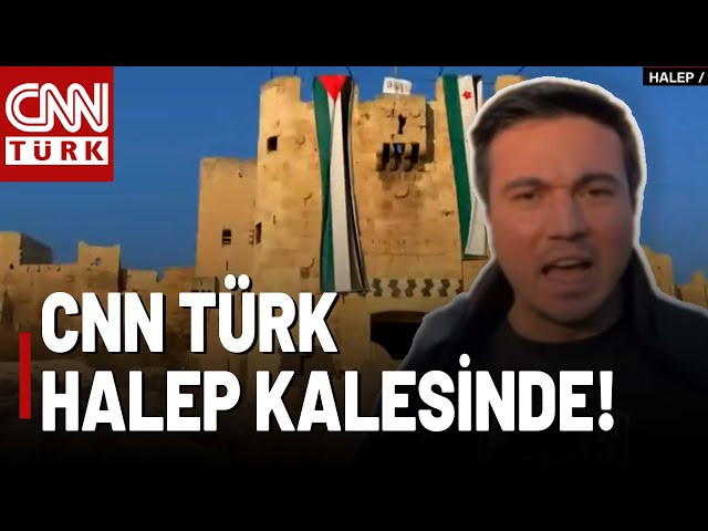 ⁣CNN TÜRK Tarihi Halep Kalesi'ni Görüntüledi! Halep'te Son Durum...