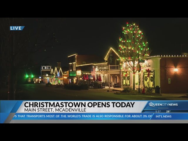 ⁣Christmastown USA opens Monday in McAdenville