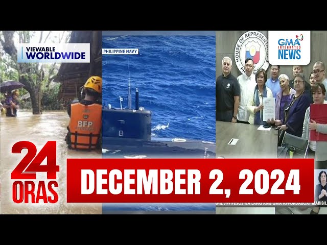 ⁣24 Oras Express: December 02, 2024 [HD]