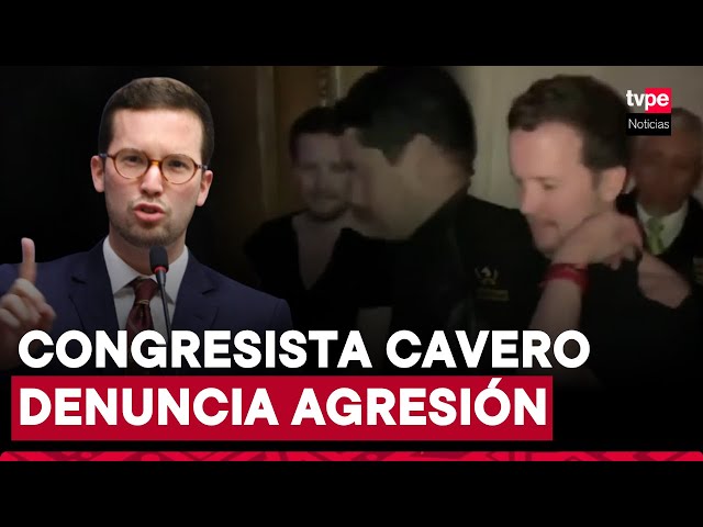 ⁣Congresista Alejandro Cavero denuncia agresión durante fiesta y hace un llamado a la civilidad