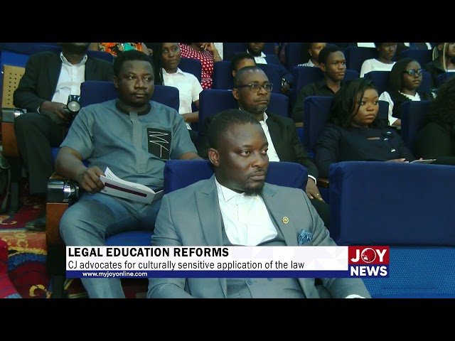 ⁣Legal education reforms: CJ advocates for culturally sensitive application of the law