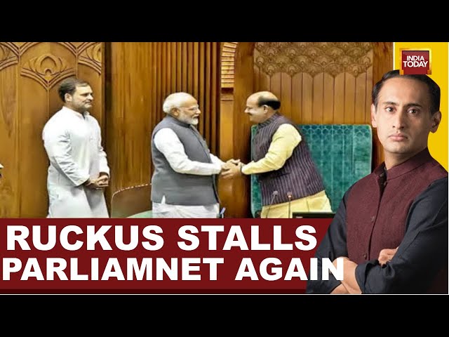 ⁣Newstrack With Rahul Kanwal LIVE:Ruckus Stalls Parliamnet Again | Winter Washout Looms? |India Today