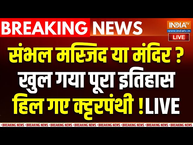 ⁣Sambhal Jama Masjid Full Controversy Update LIVE : क्या संभल का सच हिंदुओं को ही पता है ? | Muslims