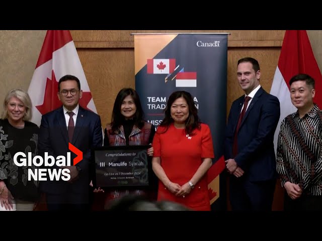 ⁣Canada signs new trade agreement with Indonesia amid Trump tariff threat