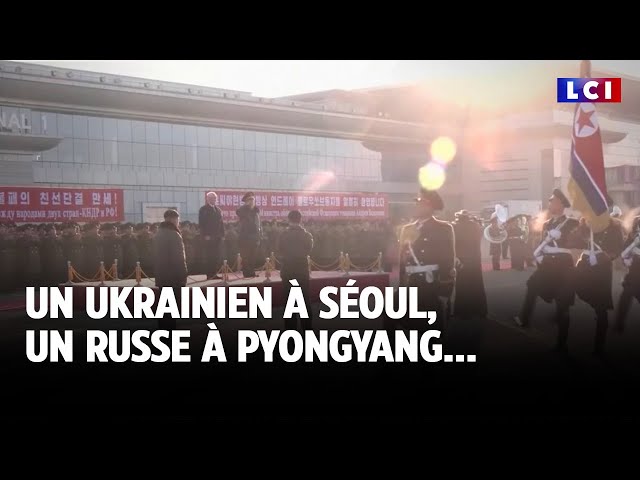 ⁣Un Ukrainien à Séoul, un Russe à Pyongyang...｜LCI