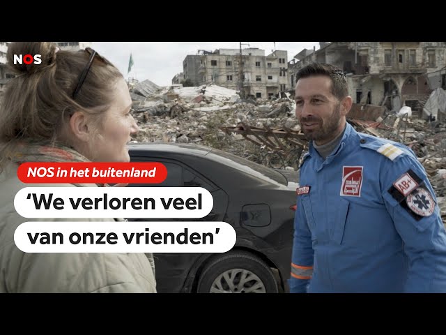 ⁣Het verhaal van reddingswerker Abbas in Zuid-Libanon: 'Plots begon de oorlog'