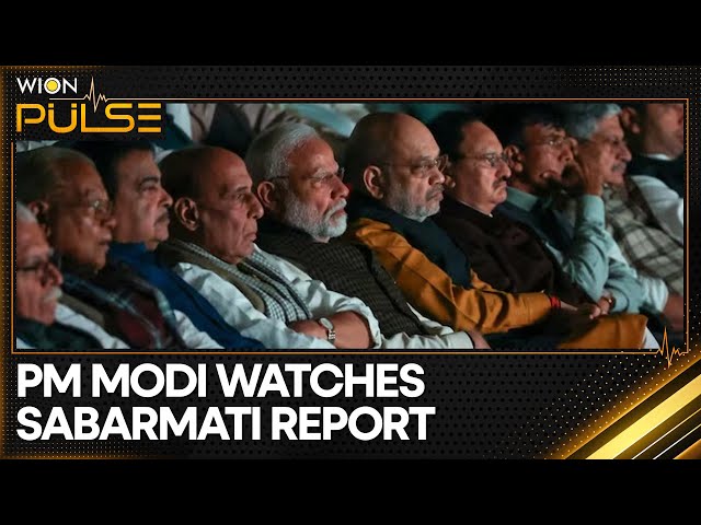 ⁣India: PM Modi, Actor Vikrant Massey watch Movie The Sabarmati Report | WION Pulse | World News