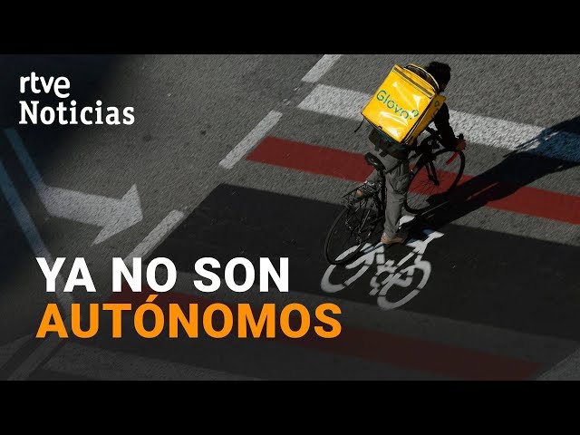 ⁣GLOVO: Anuncia que CONTRATARÁ a todos sus TRABAJADORES y dejarán de ser AUTÓNOMOS | RTVE Noticias