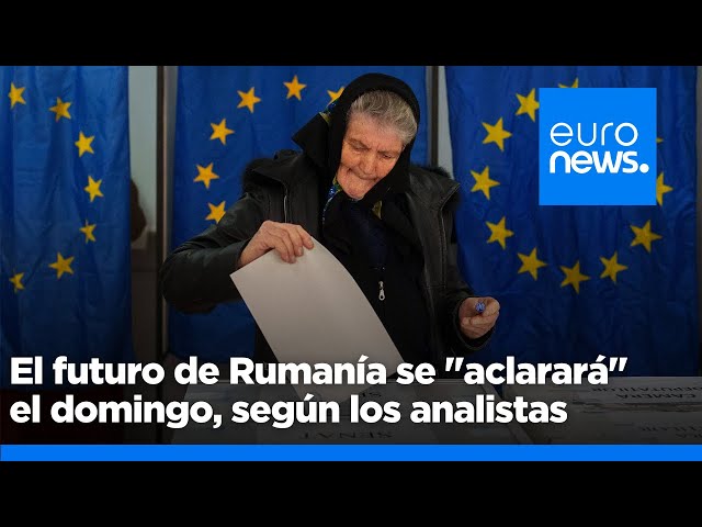 ⁣La segunda vuelta de las presidenciales "aclarará" el futuro de Rumanía, según los analist