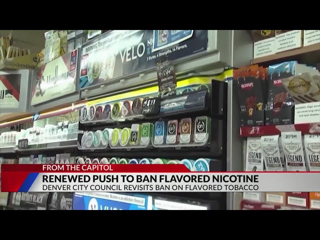 ⁣Denver City Council revisits ban on flavored tobacco products after 2021 mayoral veto