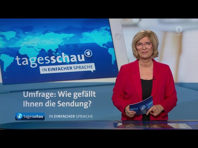 tagesschau in Einfacher Sprache 19:00 Uhr, 02.12.2024