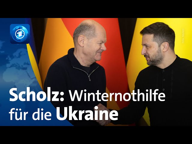 Scholz in Kiew: "Werden solange wie nötig an der Seite der Ukraine stehen"