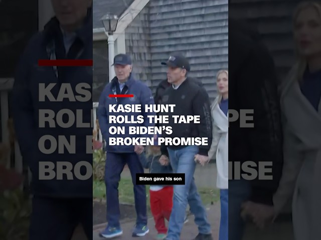 ⁣Kasie Hunt rolls the tape on Biden’s broken promise