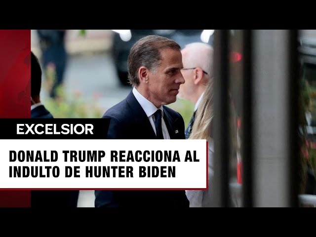 ⁣Biden indulta a su hijo Hunter e incumple promesa de no protegerlo