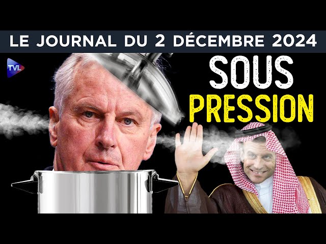 ⁣Barnier renversé, Macron bientôt destitué ? - JT du lundi 2 décembre 2024