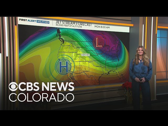 ⁣Dry and mild across Colorado with warmer-than-normal temperatures for the Denver metro