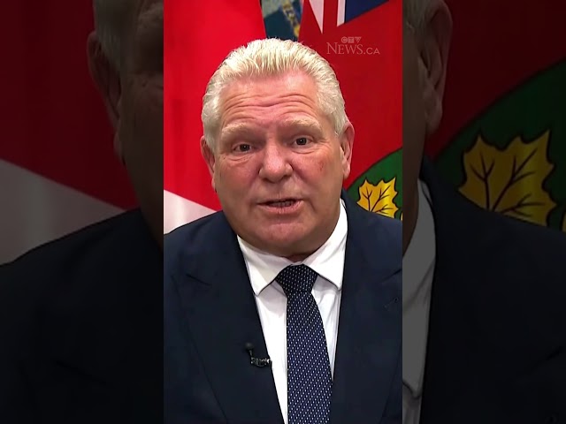 ⁣PM Trudeau 'surprised' provinces unanimous on accelerated defence spending: Ford