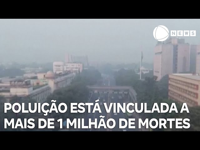 ⁣Poluição provocada por incêndios está relacionada com mais de um milhão de mortes