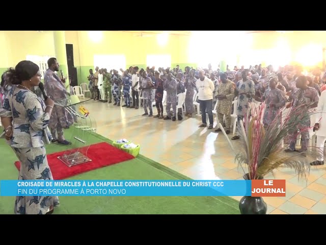 ⁣Croisade de miracles à CCC: fin du programme à Porto-Novo