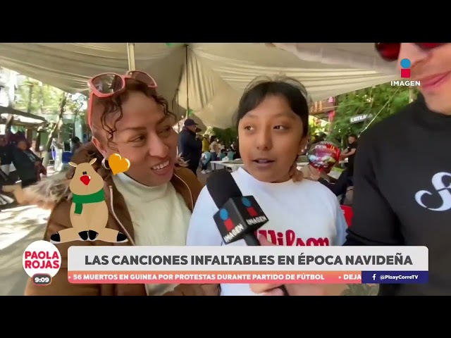 ⁣Mexicanos revelan que canciones no pueden faltar esta época navideña | DPC con Paola Rojas