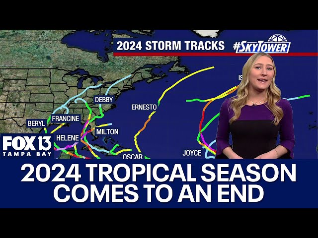 ⁣2024 tropical storm recap