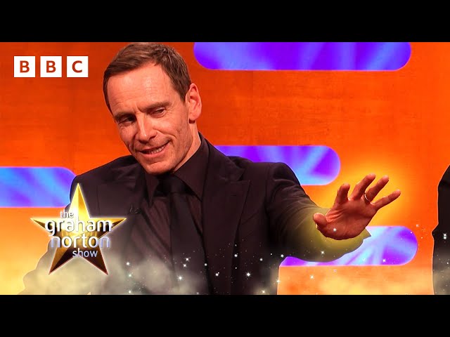 ⁣Michael Fassbender's trick for impressing Magneto fans… | The Graham Norton Show - BBC