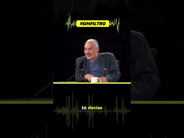 Peter no pierde la oportunidad de recordar que el programa se llama #SinFiltro