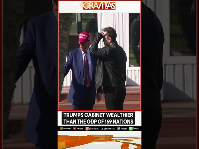 ⁣Trump Assembles History’s Richest Cabinet | GRAVITAS | WION