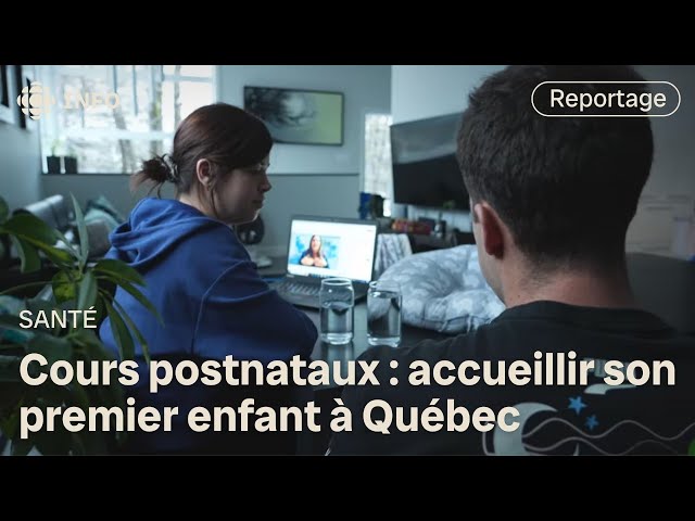 ⁣Les cours postnataux, une première à Québec