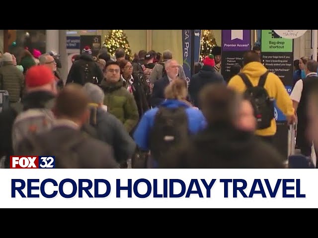 ⁣Record-number of travelers return to Chicago after Thanksgiving weekend