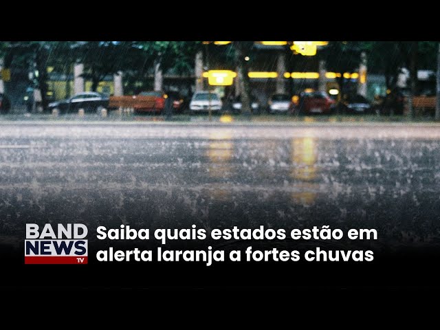 ⁣Nove estados podem ter tempestades e fortes chuvas | BandNewsTV