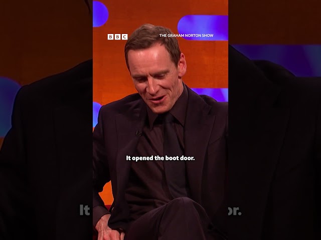 ⁣Michael Fassbender's trick for impressing Magneto fans… | The Graham Norton Show - BBC