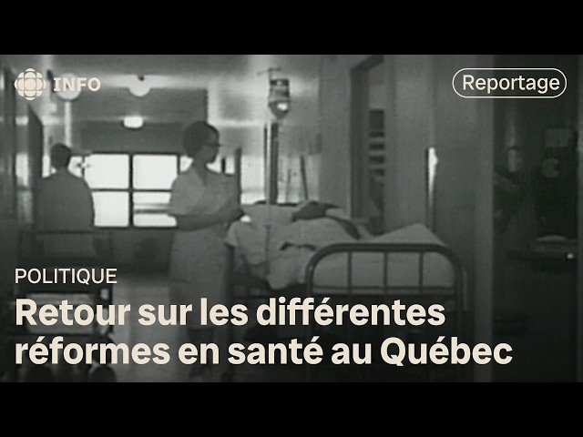 ⁣Santé Québec, la dernière d'une longue liste de réformes