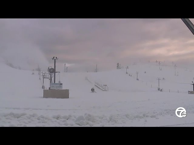 ⁣Ski season begins in Metro Detroit