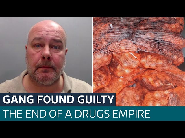 ⁣Britain’s ‘biggest smuggling gang’ jailed after importing up to £7 billion-worth of drugs | ITV News