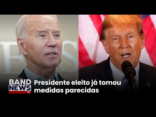 ⁣Tump critica Biden por dar perdão ao próprio filho | BandNewsTV