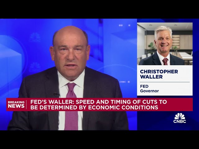 ⁣Fed Waller: Recent data raises the possibility inflation progress may have stalled