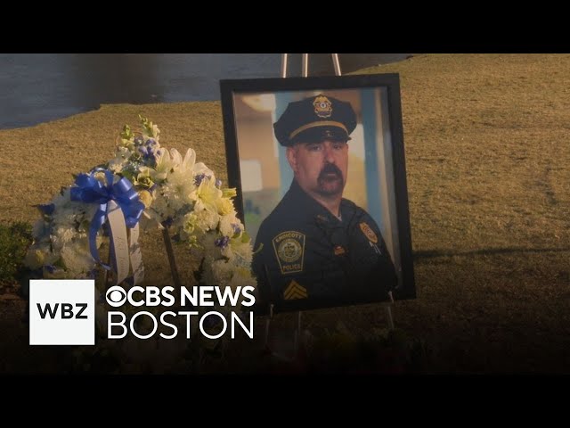 Endicott College holds memorial for police sergeant killed in wrong-way crash on Thanksgiving