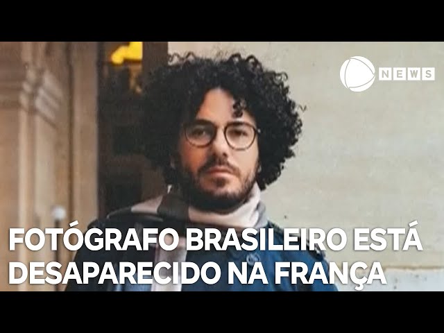 ⁣Fotógrafo brasileiro está desaparecido na França