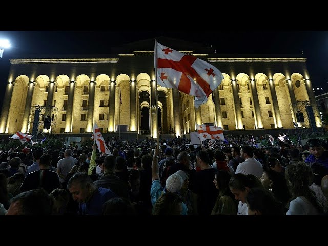 ⁣⚡️ЗАРАЗ. ГРУЗІЯ. РОЗГІН. ПОЧАЛИСЯ ЗАТРИМАННЯ. НАЖИВО