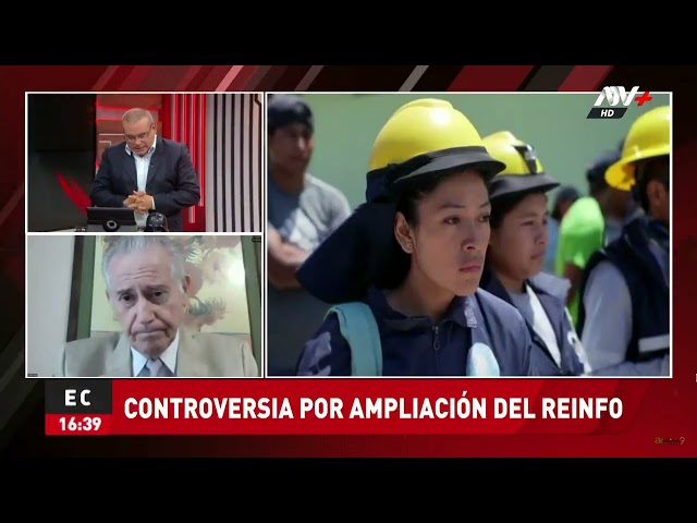 ⁣Carlos Herrera Descalzi habla sobre la censura de Rómulo Mucho y ampliación del Reinfo