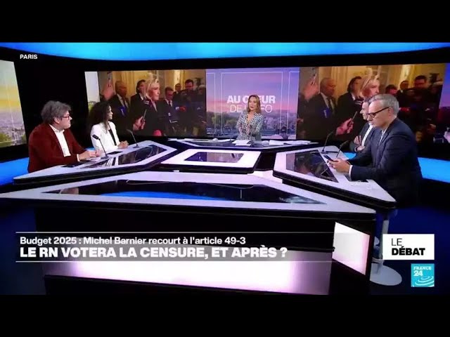 ⁣Budget 2025 : censure du RN, et après ? • FRANCE 24