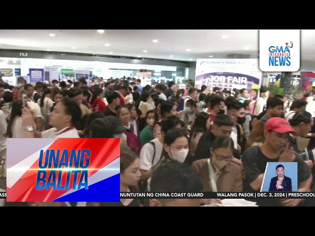 ⁣Job fair sa Pasay at Malabon | Unang Balita