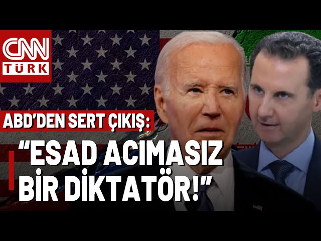 ⁣ABD’den Esad Hakkında Ağır Sözler: “Eli Kanlı Diktatör”