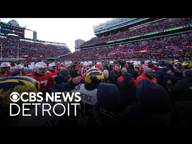 ⁣Reporters who attended Michigan-Ohio State game speak on fight