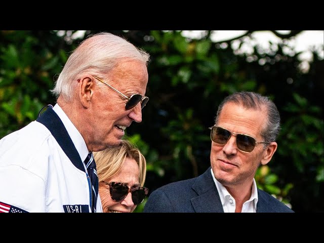 ⁣Biden pardons son Hunter after months of saying he wouldn't do so