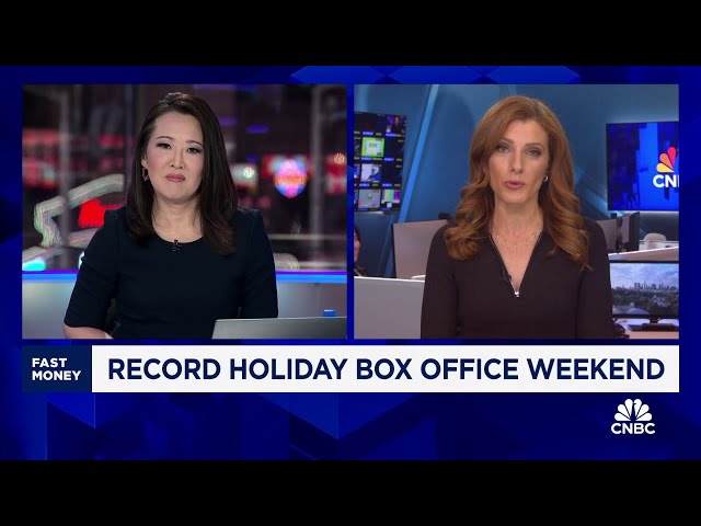 ⁣Box office sees record holiday weekend