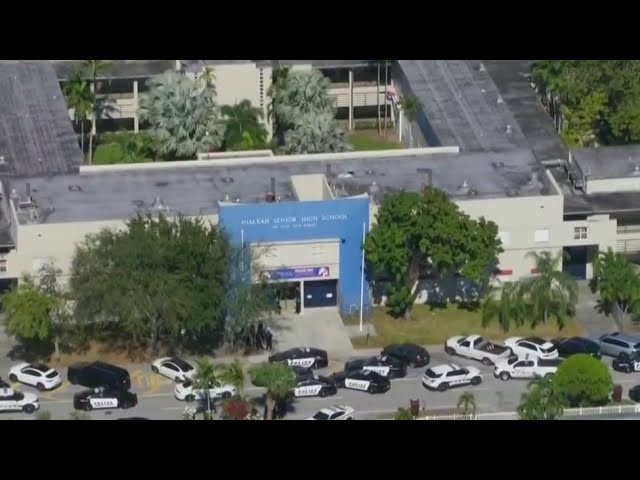 ⁣Hialeah High School lockdown sparks fear among students, parents